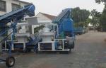 55KW Ring Die Wood Pellet Machine 600~800KG/H Capacity , CE Certificate