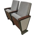 Anti Rust Steel Structure Conference Hall Chairs With Write Board