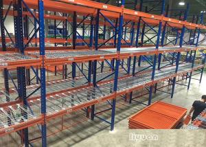 Wholesale Q235 Steel Wire Pallet Rack 1200KG Heavy Duty Storage Powder Coated Surface from china suppliers