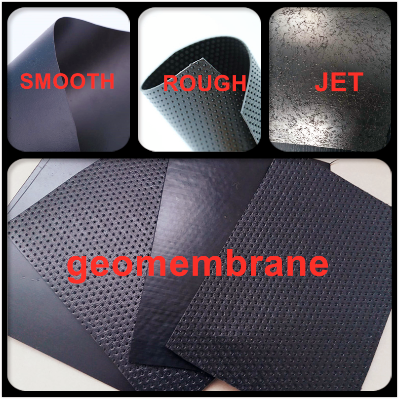 24-Hour Working Black HDPE 1mm Plastic Geomembrane with Smooth and Impermeable Texture