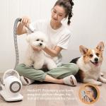 Hot Style 5 in 1 Pet Grooming Kit Vacuum Cleaner Dogs High Suction Power 1300Pa
