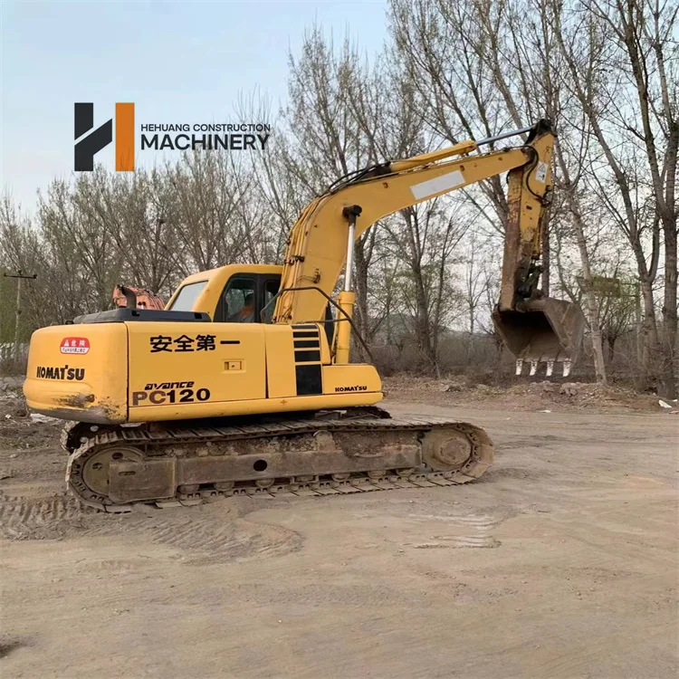 12T Original Komatsu PC120 Crawler Excavator Construction Equipment/Second Hand Excavator