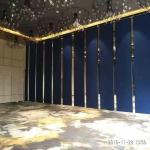 32-53db Soundproof Office Partition Wall Acoustic Wall Fabric With Sponge