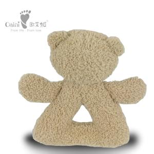 Wholesale OEM ODM Infant Educational Soft Toys MultiShaped Stuffed Animal Rattle 16cm from china suppliers