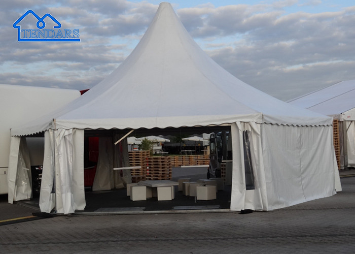 5x5m 6x6 10x10 Outdoor Waterproof Aluminum Pagoda Marquee Tent For Business , Wedding , Party Events