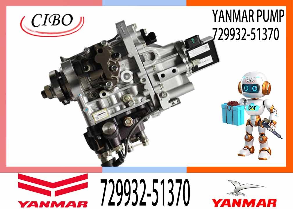 Diesel Injection Fuel Pump Assy 729932-51370 729974-51400 729939-51320 For YANMAR 4TNV94 4TNV98 Engine