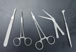 Tumbled Finish Surgical Instrument Parts ISO13485 Stainless Steel Scissors