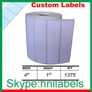 Wholesale 4x1-inch Direct Thermal Label Rolls for Zebra/ Eltron Thermal Printers from china suppliers