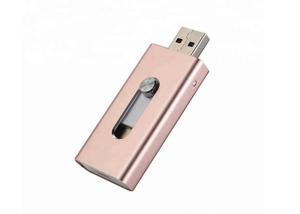 Wholesale Pen Drive / OTG USB Flash Drive USB 3.0 Metal Material For iPhone 16GB 32GB 64GB 128GB 256G from china suppliers