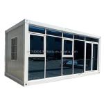 20ft 40ft Light Steel Container House Modern Design Prefab Camping Homes with