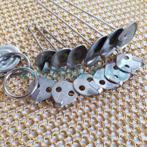 Wholesale Reusable Insulation Blankets SS Lacing Hook 22 Mm Head from china suppliers
