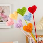 Finished Product Love Heart Wool Knitting Hand Crochet Creative Artificial