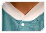 Eco friendly Green Anti Static Disposable Lab Coats