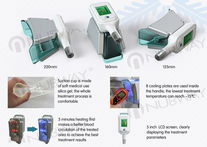 Portable Coolsculpting dual Cryo liposuction Cryolipolysis fat removal machine