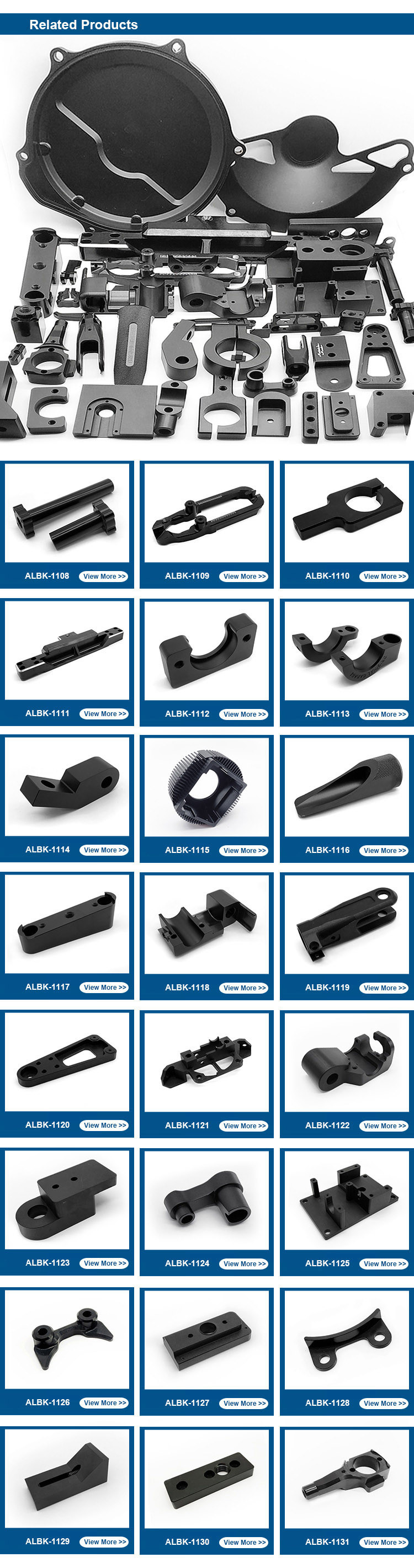 custom milled parts