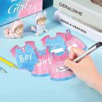 Wholesale Boy&Girl Gender Reveal Voting Boxes With Voting Gift Card For Baby