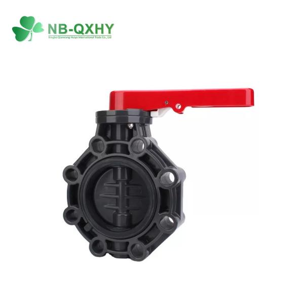 2-1/2 Inch UPVC/PVC Handle Type Butterfly Valve for Water Supply Water Flow