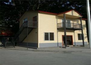 Wholesale Two Floors Villa Type Sandwich Panel Steel Building House Prefab With Balcony from china suppliers
