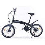 350 Mid Driver Motor 36v10ah Good Capacity Li-Ion Battery Electric Folding Bike