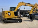 Used Caterpillar 307.5 Excavator 0.33 M3 Bucket Capacity For Construction