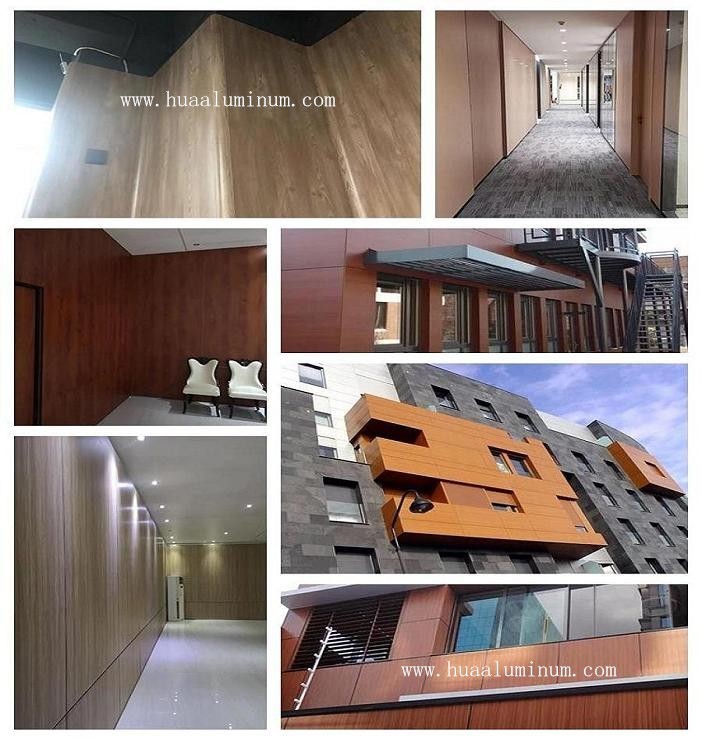 ISO9001 H14 Wood Coated Aluminium Coil For Home Appliance
