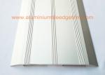 Matt Silver Aluminium Floor Trims Joint Strips , Floor Tile Trim Covering 80mm