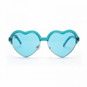 Wholesale Chromotherapy Aqua Blue Colour Therapy Sunglasses Heart Frame from china suppliers