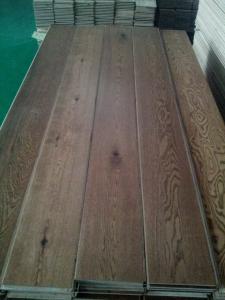 Wholesale Oak Engineered Flooring(Bruhed, Wheat color,UV lacquer, click systerm) from china suppliers