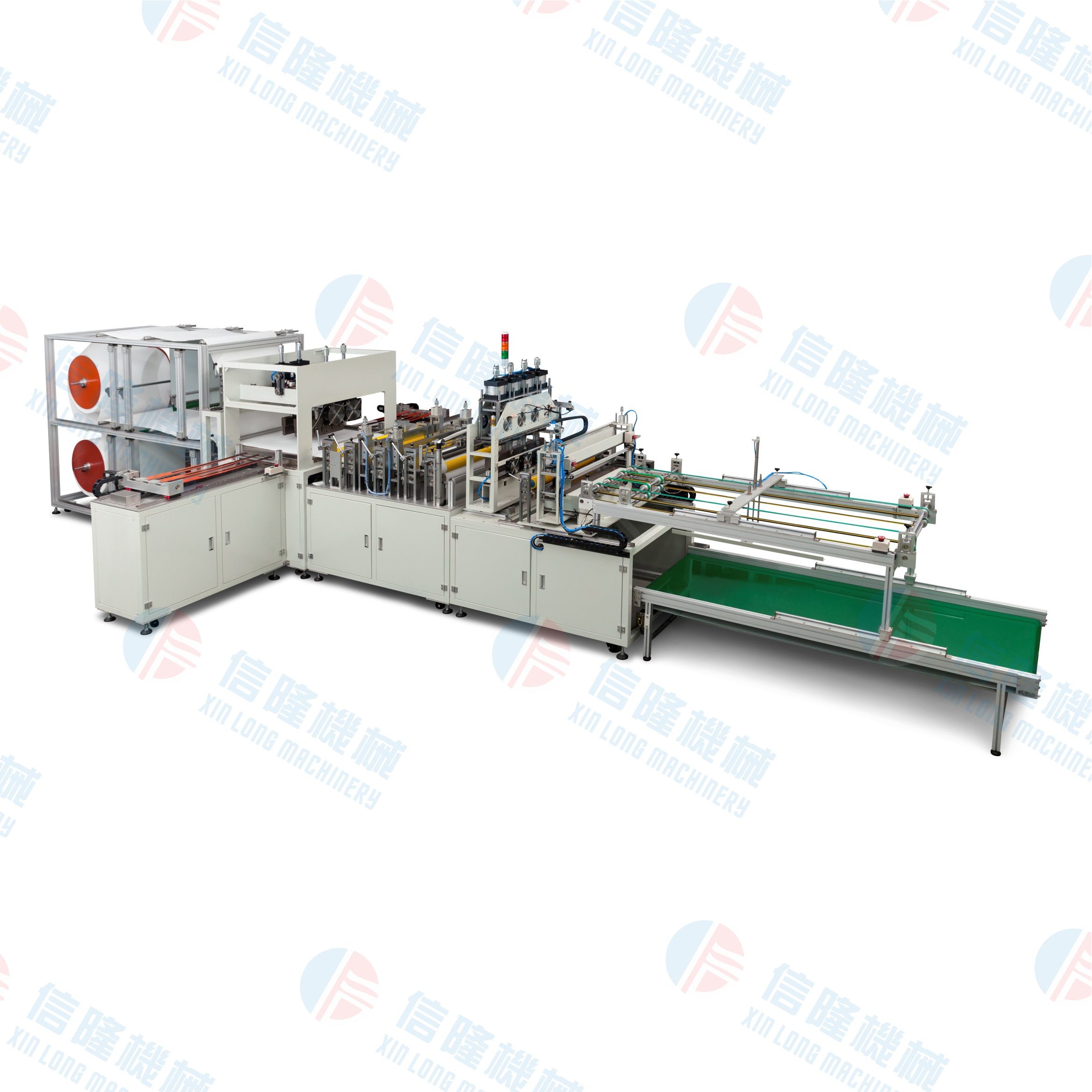 Servo Motor Ultrasonic Three-Dimensional First-Effect Cotton Trapezoidal Air Filter Bag Mechanical Equipment