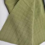 Ripstop 100 Polyester 75DX150D 190gsm Dyed Microfiber Fabric