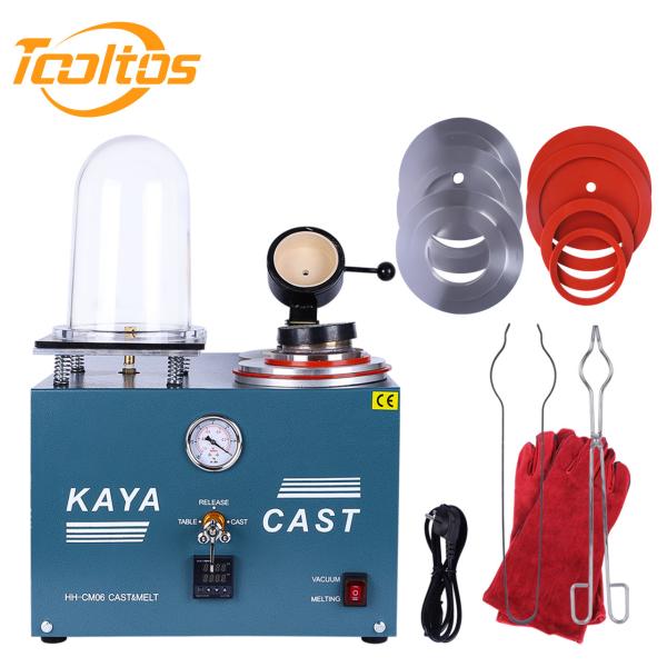 Tooltos Experience KAYA CAST Jewelry Vacuum Investing Casting Melting Machine