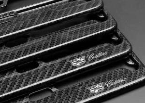 Wholesale High Strength Recycle Cadillac Carbon Fiber License Frame from china suppliers