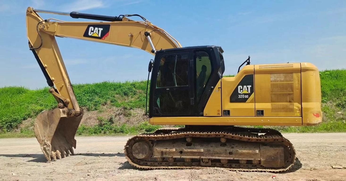 20ton Caterpillar Used 320gc Excavator With 1m³ Bucket Capacity