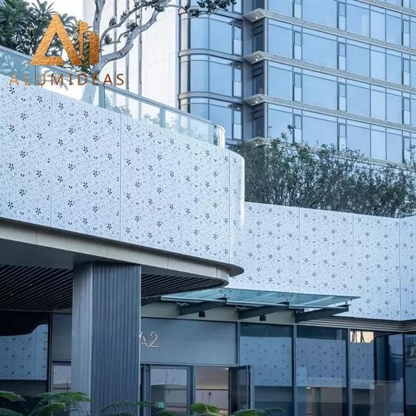 Custom Wholesale Aluminum Metal Sheet Wall Cladding For Building