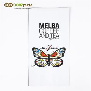 Wholesale Food Grade Empty Tea Bags / Stand Up Self Seal Flat Bottom Coffee Bags from china suppliers