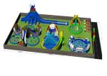 Safety Outdoor Playground Inflatable Water Parks For Adult And Kids / Aqua Park