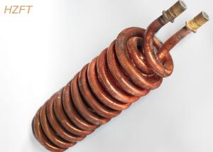 Wholesale Extruded Cupronickel Copper Tube Coils For Water Heater Boilers , Fin Coil from china suppliers