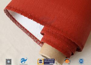 Wholesale Electrical Insulation Red Silicone Coated Fiberglass Fabric Cloth 530 gsm from china suppliers