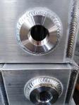 Aluminum air to air heat exchanger for compressed air aftercooler industry