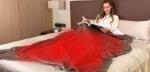 Far Infrared Washable Electric Heated Blanket 45degree Temperature SHEERFOND