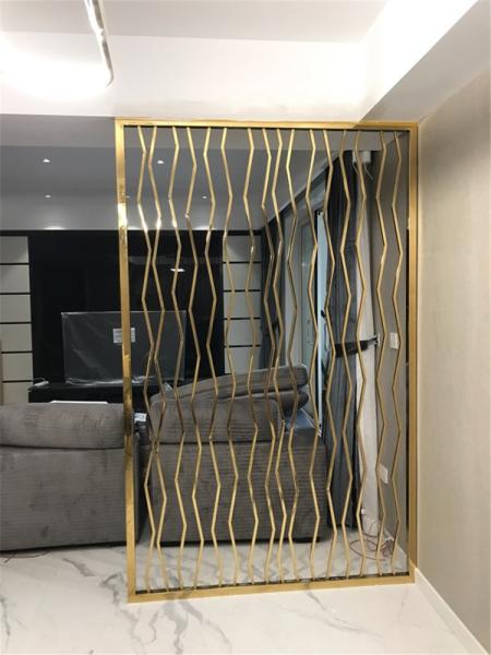 Cooper Metal Laser Cut Panels Color stainless steel screens For Facade Wall