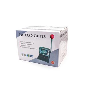 Wholesale Convenient Manual Black PVC Card Name Cutter Die Cutting Machine for Business Cards from china suppliers