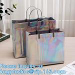 Holographic Rainbow Handbag Reusable Bags, Gym Sports Security Travel Beach
