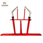 Wooden Outdoor Fitness Gymnastics Parallel Bars in 180*166*80-160cm Size for