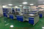High Temperature Resistance Wood Lab Furniture / Lab Work Bench