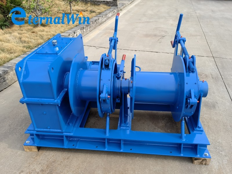 1-75ton Electric Standard Hydraulic Station Marine Hydraulic Winches For Boat