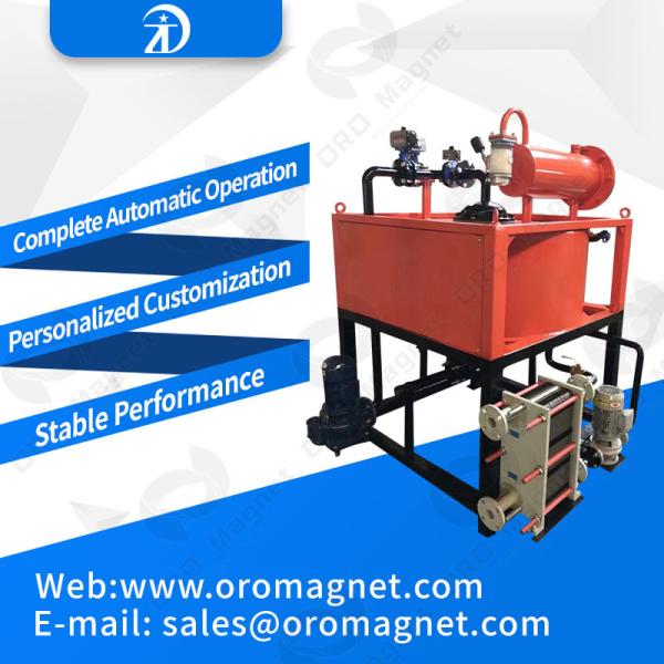 Water Cooling Magnetic Separation Equipment Iron Remover Main For Non-Metallic