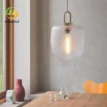 Nordic Simple Luxury Chandelier Light Restaurant Bar Model Room Decorated Glass