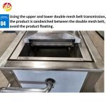 500kg Automatic Continuous Potato Plantain Chips Peanut Donut French Fries