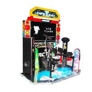 China 32 Inch Music Coin Operated Arcade Machines Jazz Drum Arcade Game Machine on sale
